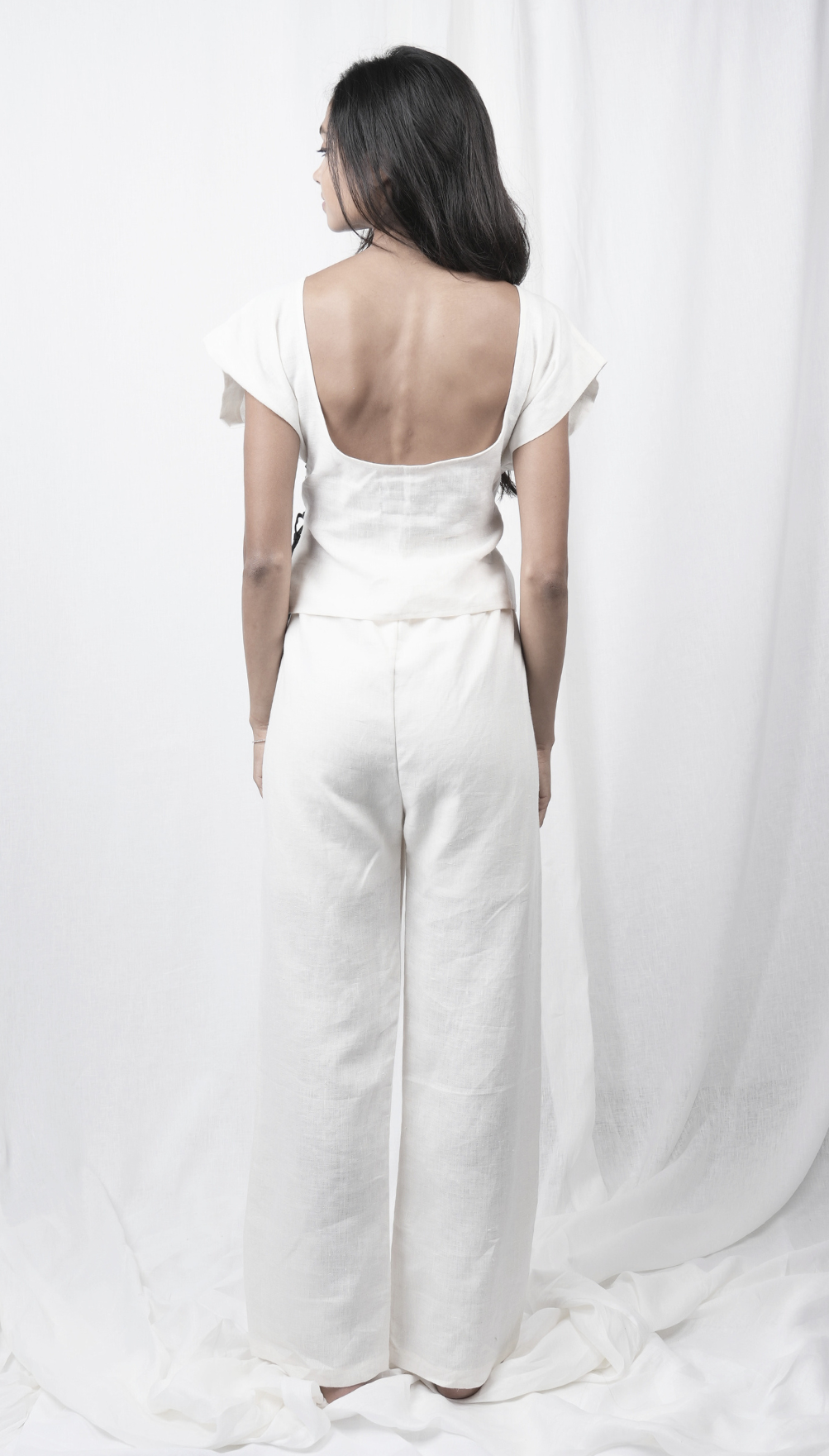 Riviera Chaotic Shoulder Top