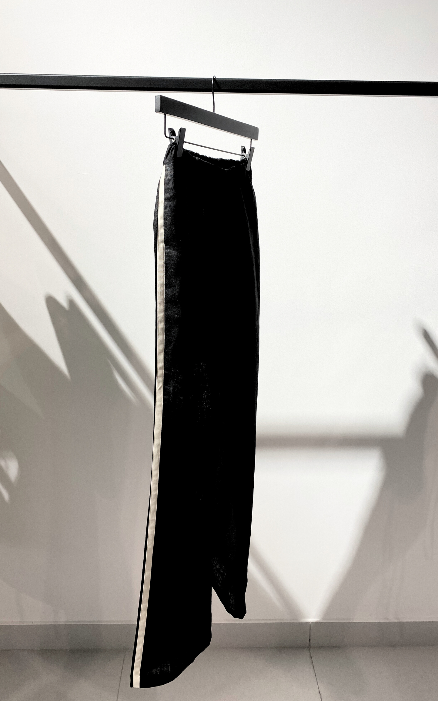 Riviera Blank Wide-Leg Pants